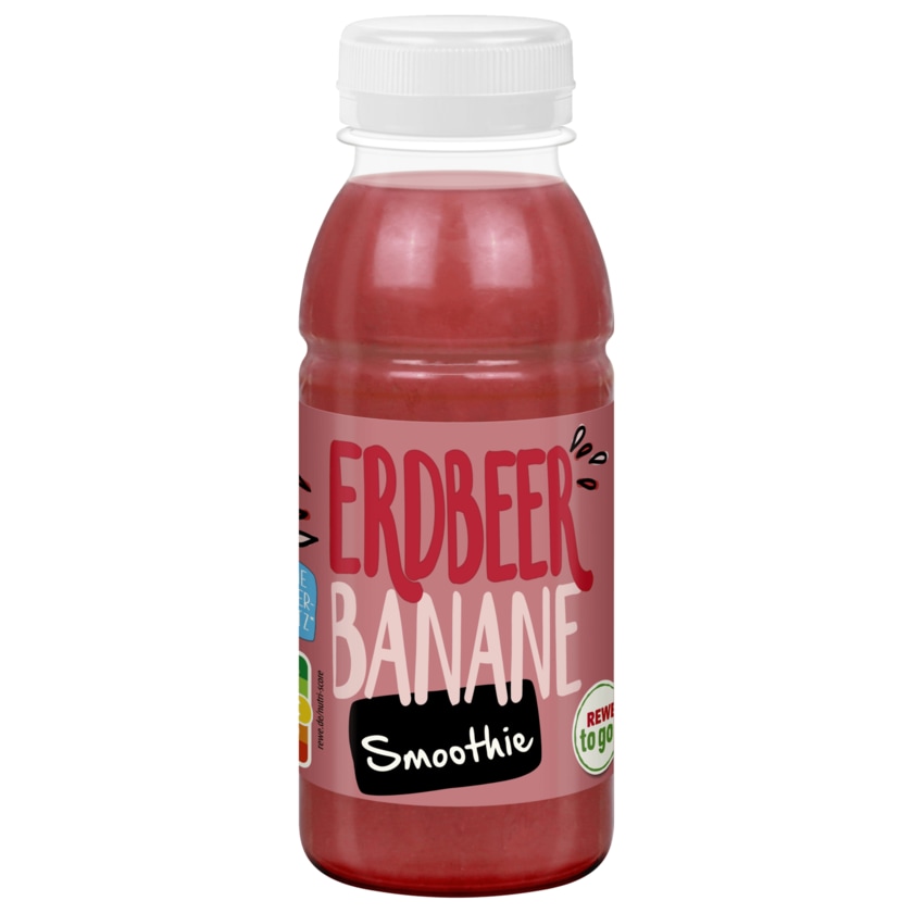 REWE to go Erdbeer-Bananen Smoothie 250ml